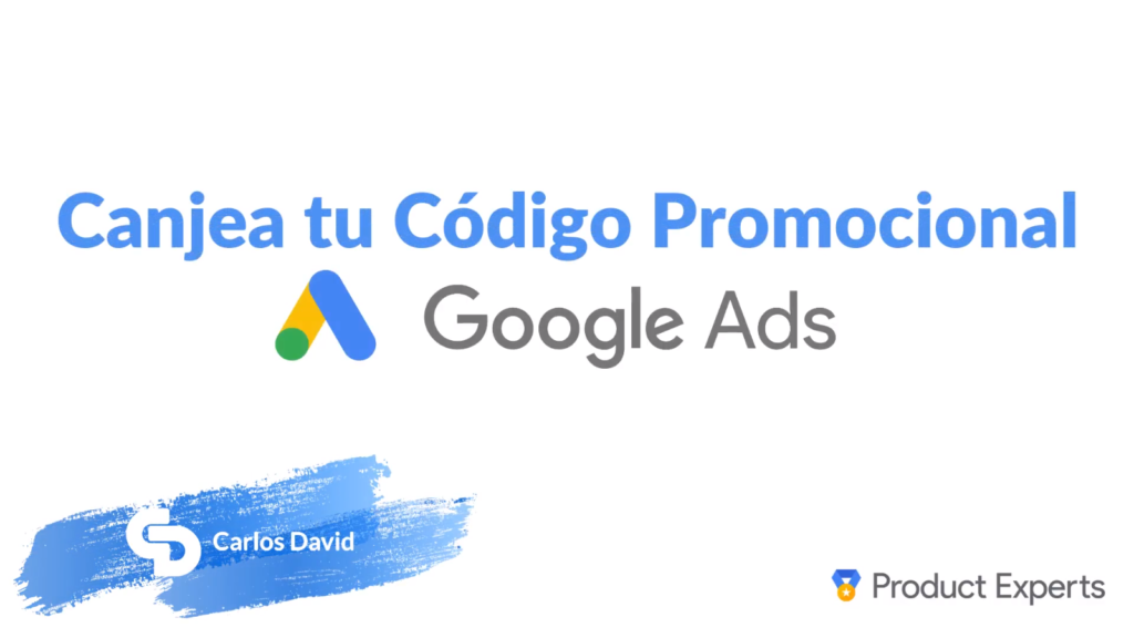 Código promocional Google Ads