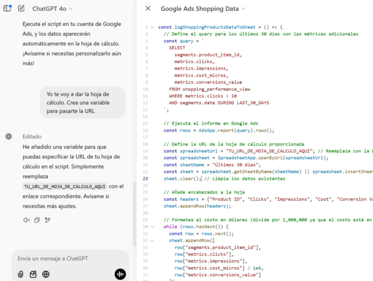 Script para automatizar Google Shopping - AUTOMATIZAR Shopping segmentando por rentabilidad🚀