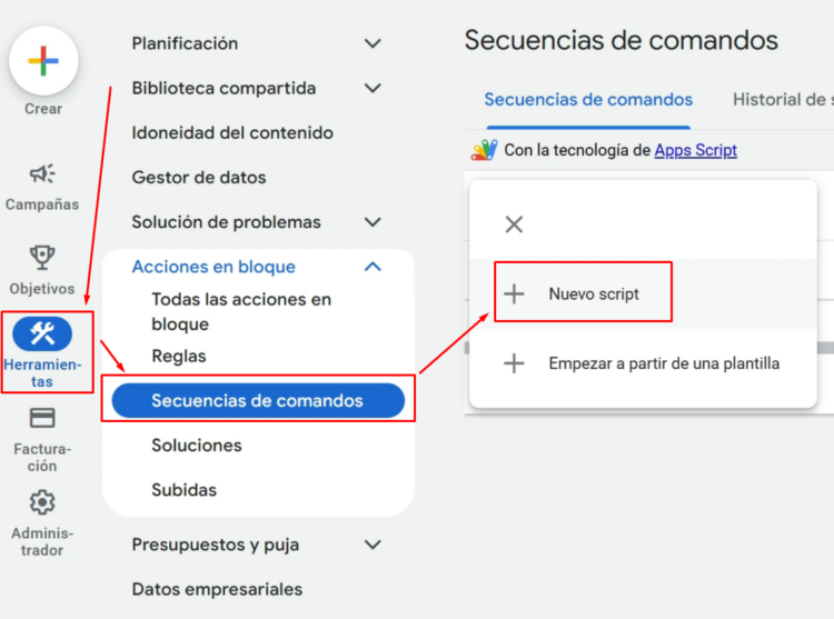 Secuencia de comandos Google Ads Shopping - AUTOMATIZAR Shopping segmentando por rentabilidad🚀